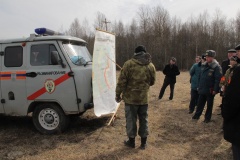 Показное командно-штабное учение по тушению лесных и торфяных пожаров 29.03.2017 - 4