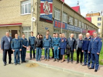 На территории Смоленского областного отделения ВДПО создана «Аллея добровольцев» - 7