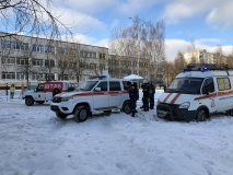 Проведение тактико-специальных учений на тему: «Действия сил и средств РСЧС при угрозе взрыва бытово - 5