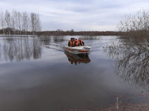 перелив участка дороги в д. Полибино Дорогобужского района - фото - 1